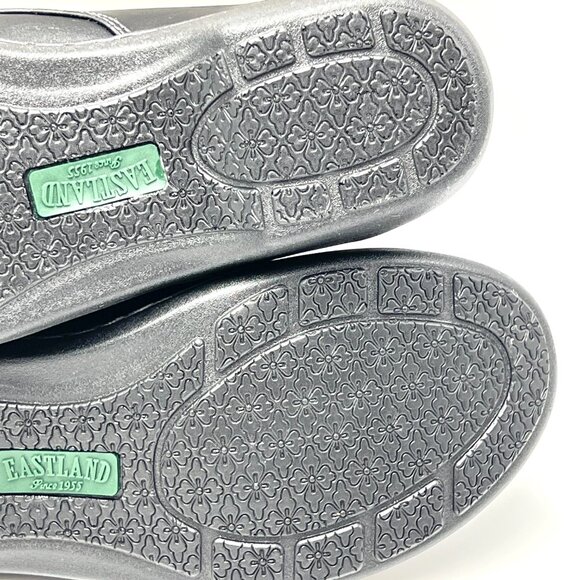 Eastland‎ Womens Size 6 Pandora Black Faux Vegan Leather Lace Up Oxfords Shoes - Picture 11 of 12